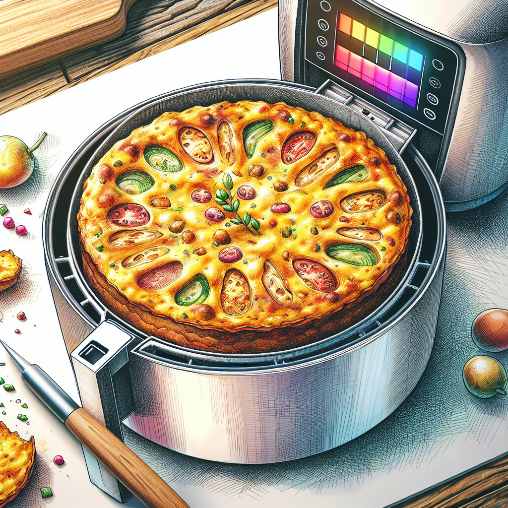 Frittata Perfetta in Friggitrice ad Aria 1 Frittata Perfetta in Friggitrice ad Aria