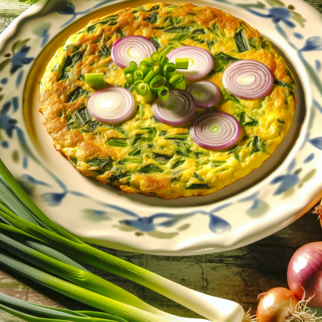 Frittata con Cipollotto: Ricetta Facile e Gustosa per Ogni Occasione 1 Frittata con Cipollotto: Ricetta Facile e Gustosa per Ogni Occasione