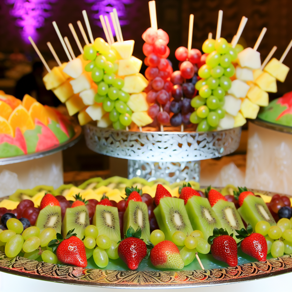 Spiedini di Frutta: Idee Colorate e Fresche per il Tuo Buffet 1 Spiedini di Frutta: Idee Colorate e Fresche per il Tuo Buffet