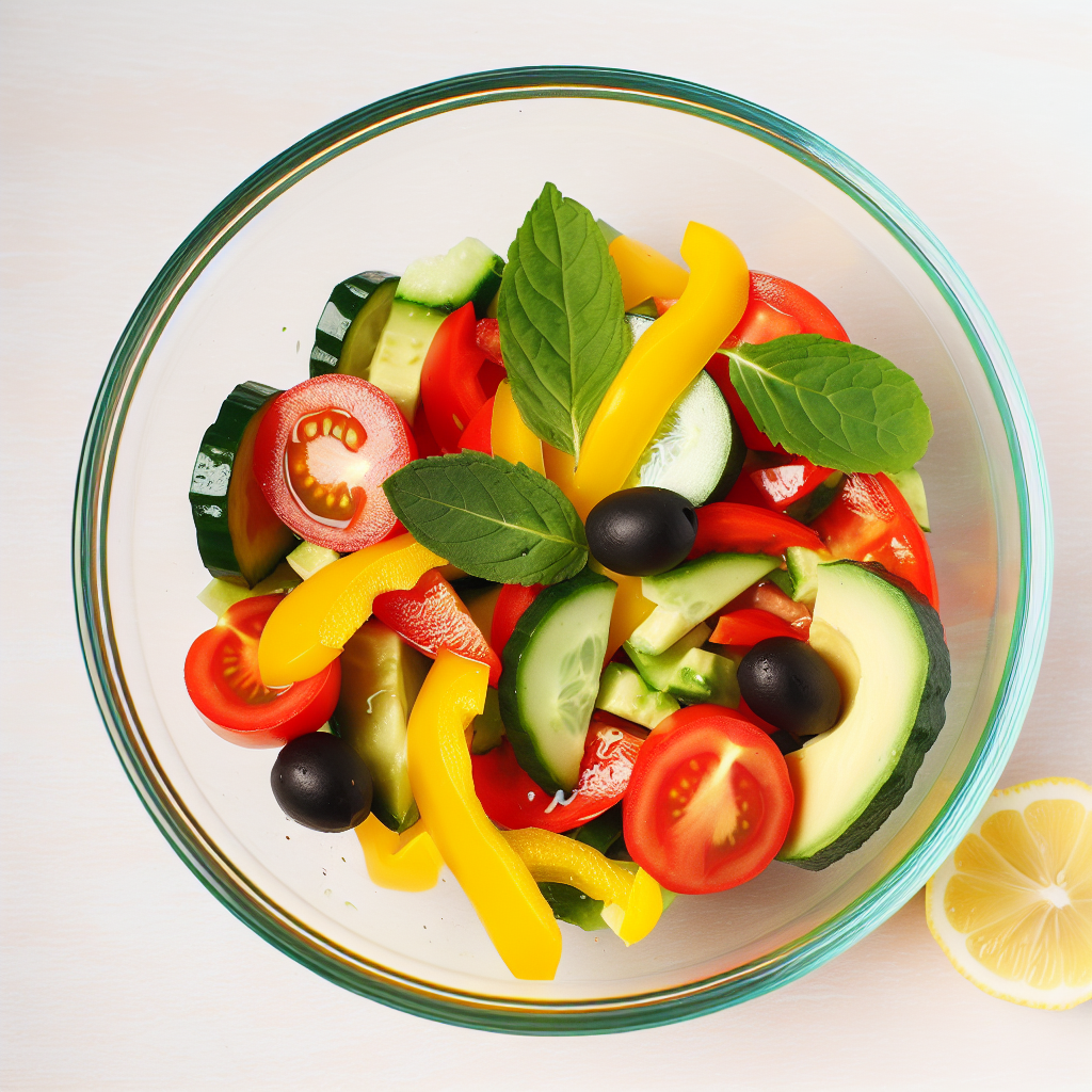 7 Idee di Insalate Veloci e Gustose per un'Estate Fresca 1 7 Idee di Insalate Veloci e Gustose per un'Estate Fresca