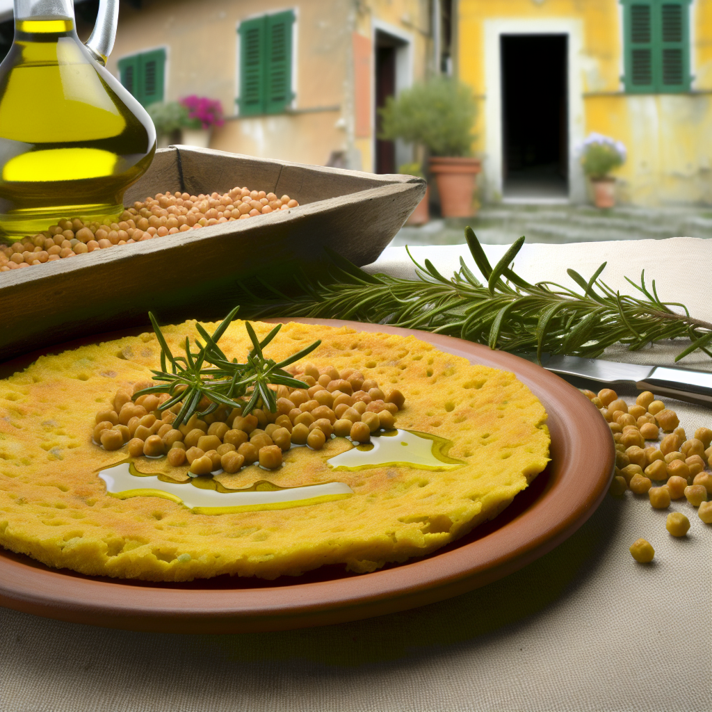 Farinata Genovese: La Ricetta Perfetta per Celiaci 1 Farinata Genovese: La Ricetta Perfetta per Celiaci