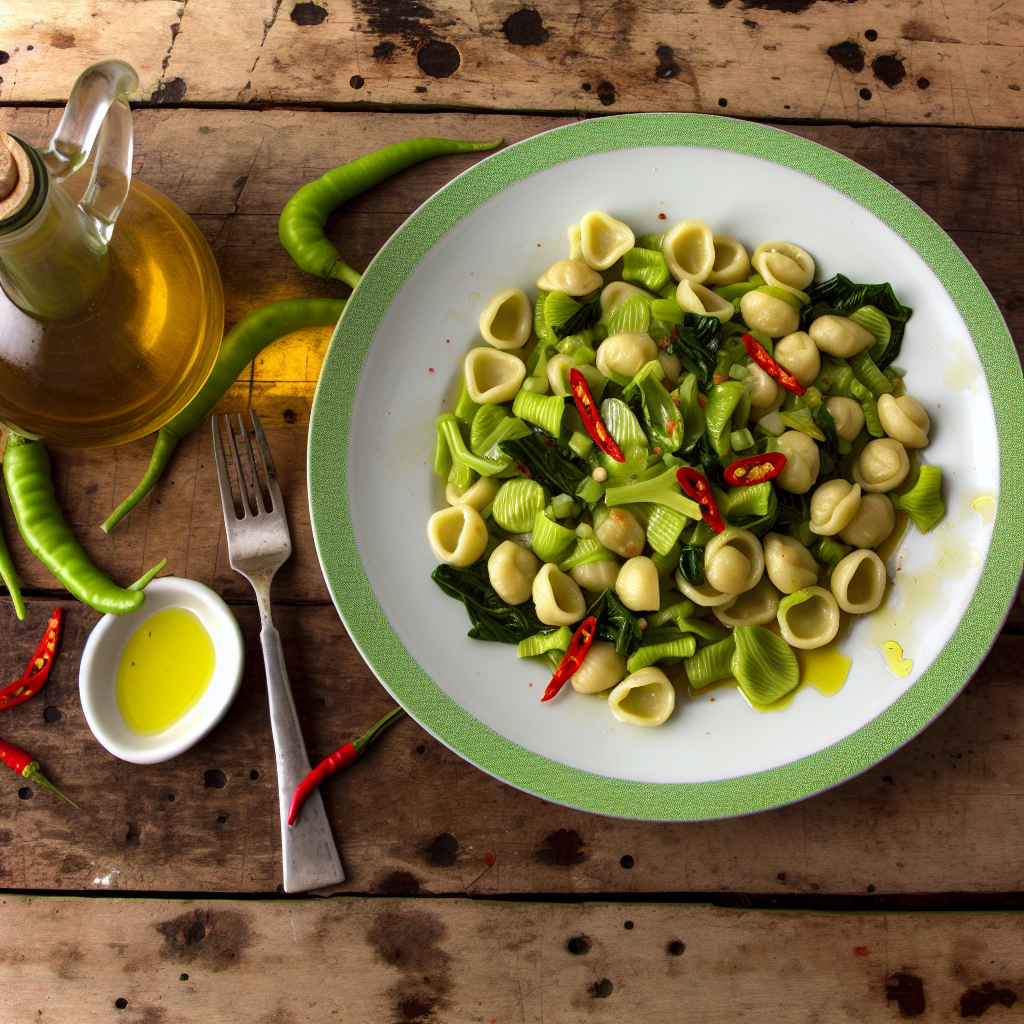 Orecchiette con Cime di Rapa: La Ricetta Tradizionale Pugliese da Provare 1 Orecchiette con Cime di Rapa: La Ricetta Tradizionale Pugliese da Provare