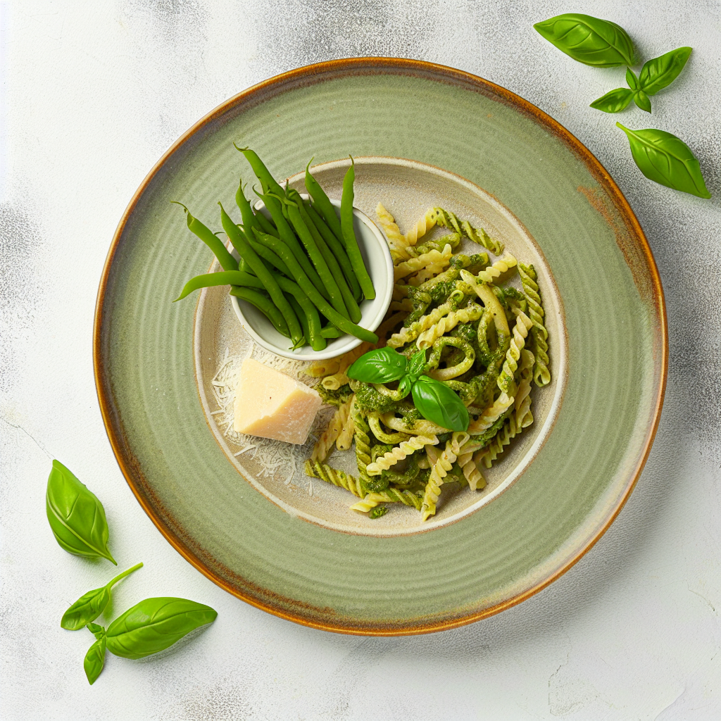 Trofie al Pesto: Ricetta Authentica con Patate e Fagiolini 1 Trofie al Pesto: Ricetta Authentica con Patate e Fagiolini