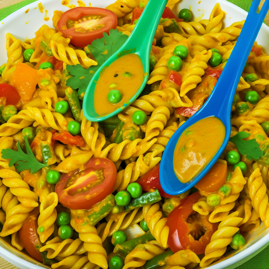 Insalata di Pasta con Curry e Verdure: Ricetta Semplice e Gustosa 1 Insalata di Pasta con Curry e Verdure: Ricetta Semplice e Gustosa