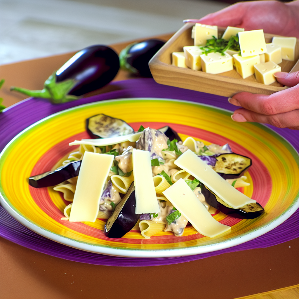 Insalata di Pasta con Taleggio e Melanzane: Ricetta Fresca e Saporita 1 Insalata di Pasta con Taleggio e Melanzane: Ricetta Fresca e Saporita