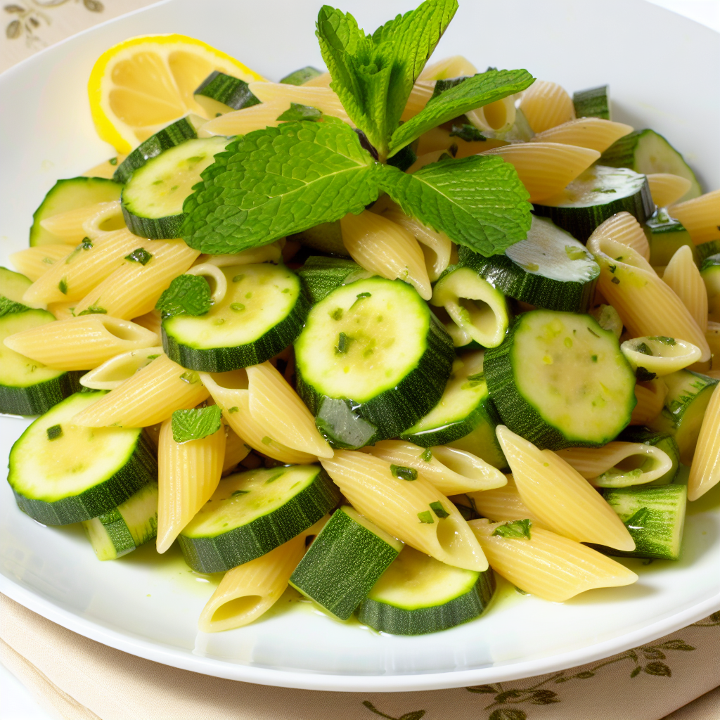 Insalata di Pasta con Zucchine alla Scapece: Ricetta Fresca e Gustosa 1 Insalata di Pasta con Zucchine alla Scapece: Ricetta Fresca e Gustosa
