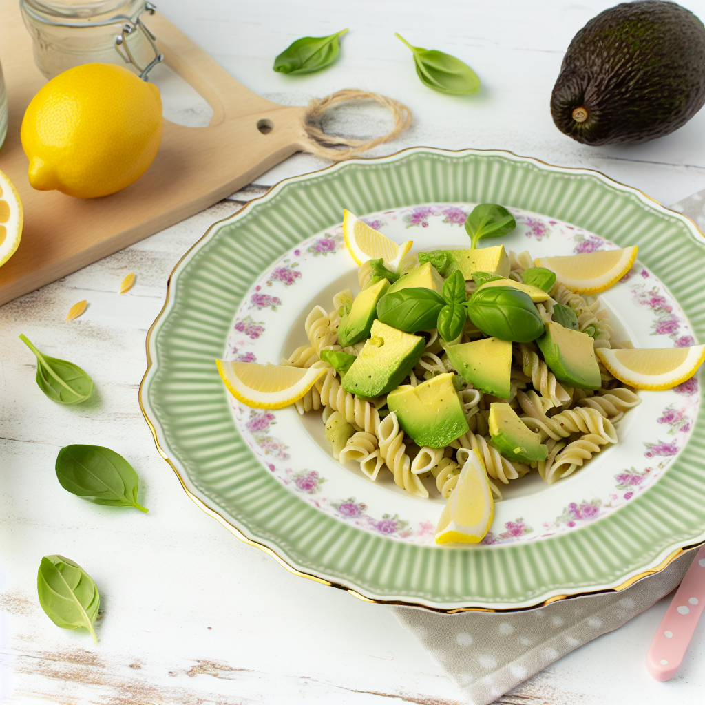Pasta Fredda con Avocado e Limone: La Ricetta Fresca dell'Estate 1 Pasta Fredda con Avocado e Limone: La Ricetta Fresca dell'Estate