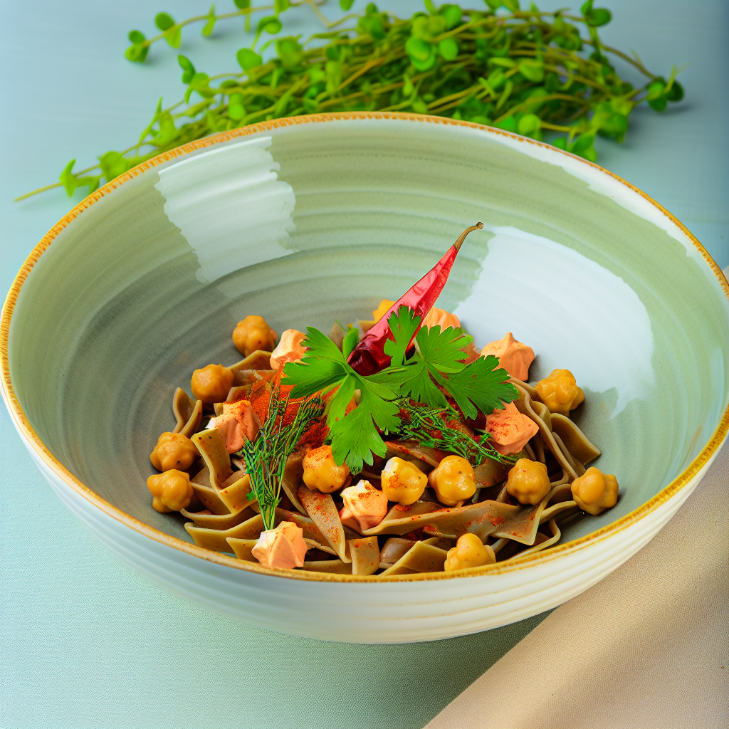 Pasta Fredda con Paprika Affumicata e Ceci: Ricetta Facile e Gustosa 1 Pasta Fredda con Paprika Affumicata e Ceci: Ricetta Facile e Gustosa