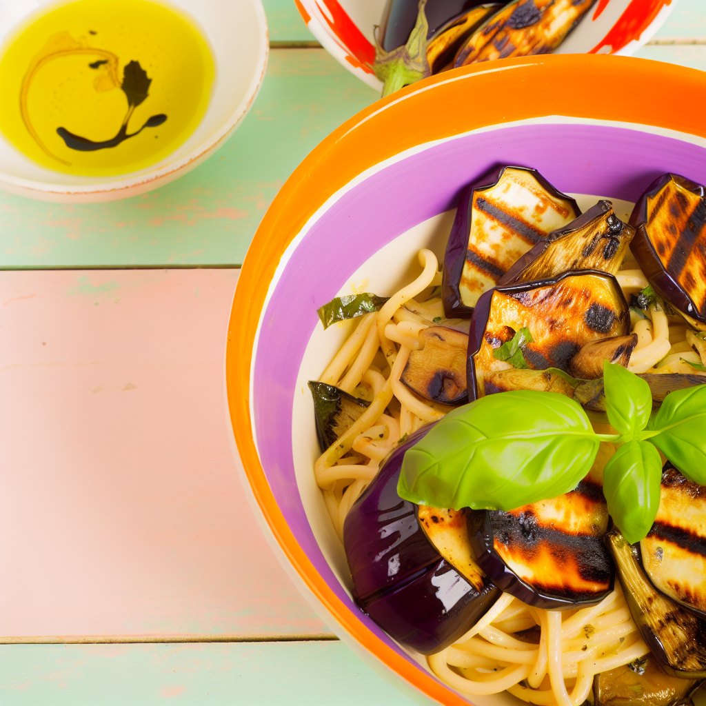 Pasta Fredda con Melanzane Grigliate e Basilico: La Ricetta Estiva Perfetta 1 Pasta Fredda con Melanzane Grigliate e Basilico: La Ricetta Estiva Perfetta