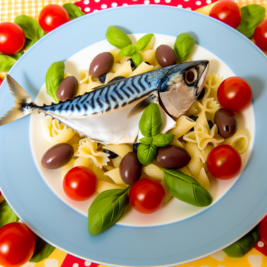 Deliziosa Pasta Fredda con Sgombro e Olive: La Ricetta Perfetta per l'Estate 1 Deliziosa Pasta Fredda con Sgombro e Olive: La Ricetta Perfetta per l'Estate