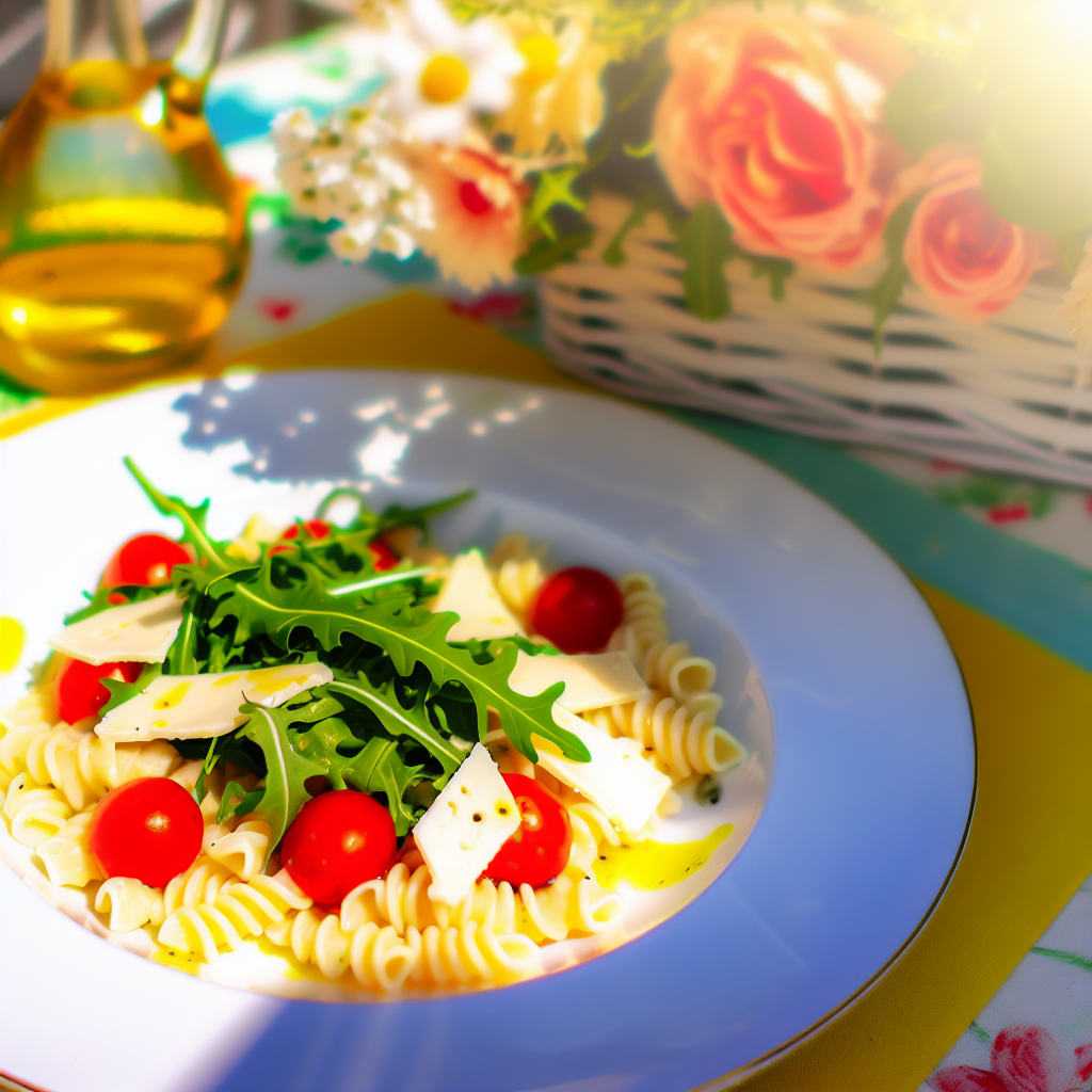 Pasta Fredda con Stracchino e Rucola: Ricetta Fresca per l'Estate 1 Pasta Fredda con Stracchino e Rucola: Ricetta Fresca per l'Estate