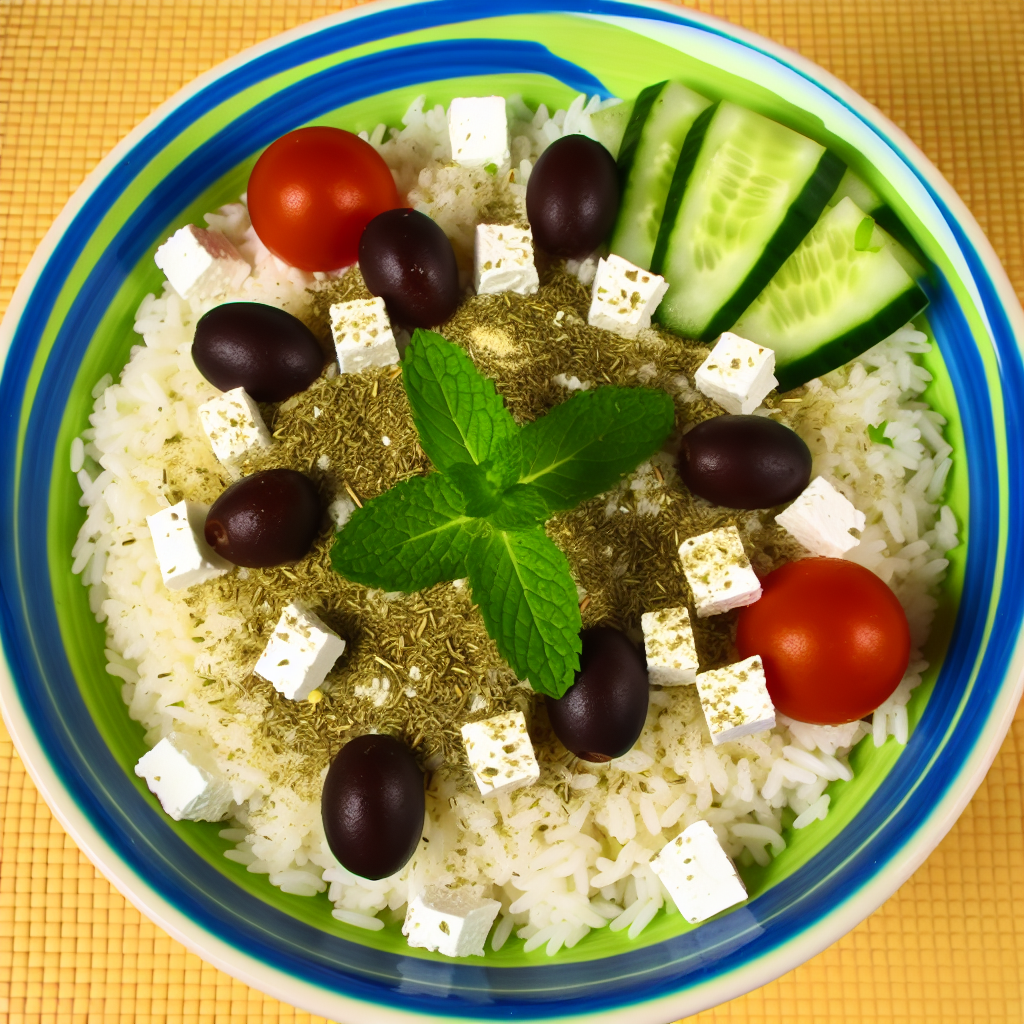 Riso Freddo alla Greca: Ricetta Fresca con Feta e Cetrioli 1 Riso Freddo alla Greca: Ricetta Fresca con Feta e Cetrioli