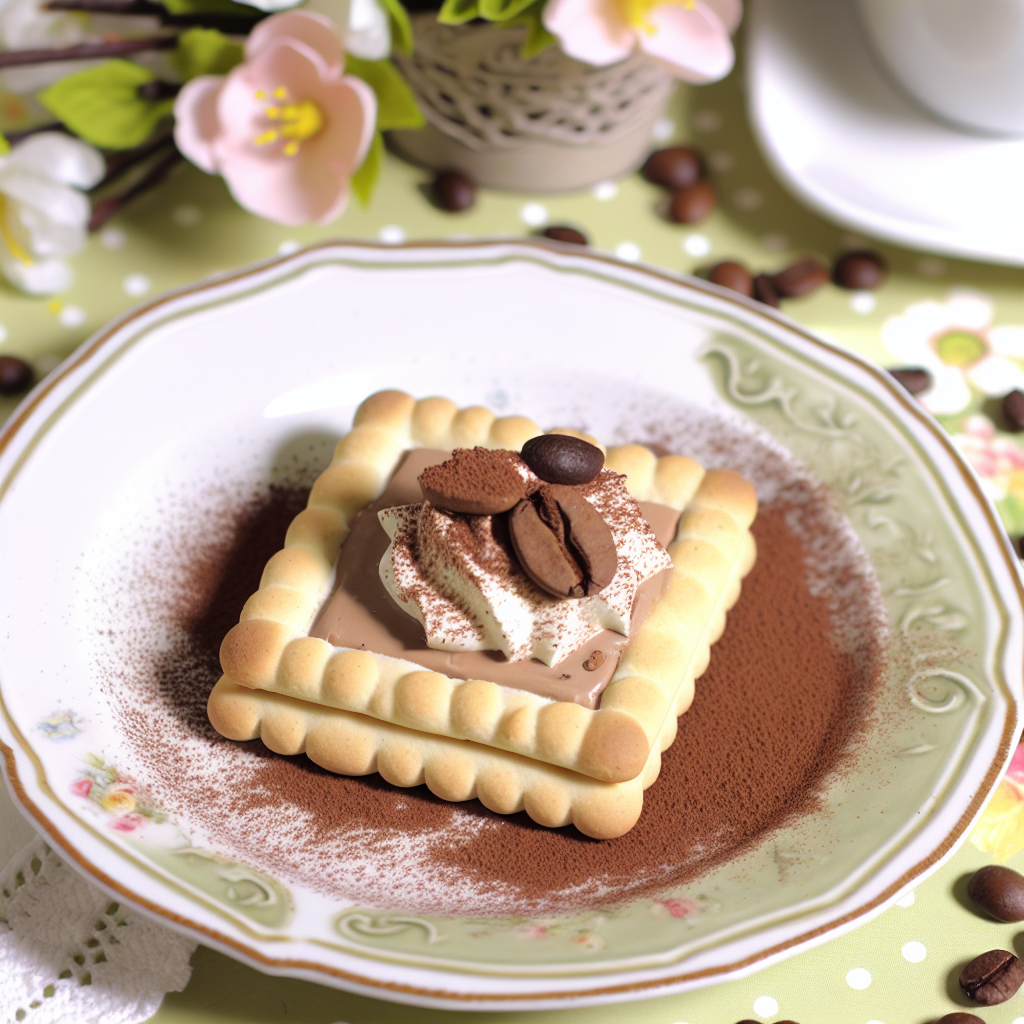 Mattonella di Pavesini con Crema al Caffè: Ricetta Facile e Golosa 1 Mattonella di Pavesini con Crema al Caffè: Ricetta Facile e Golosa