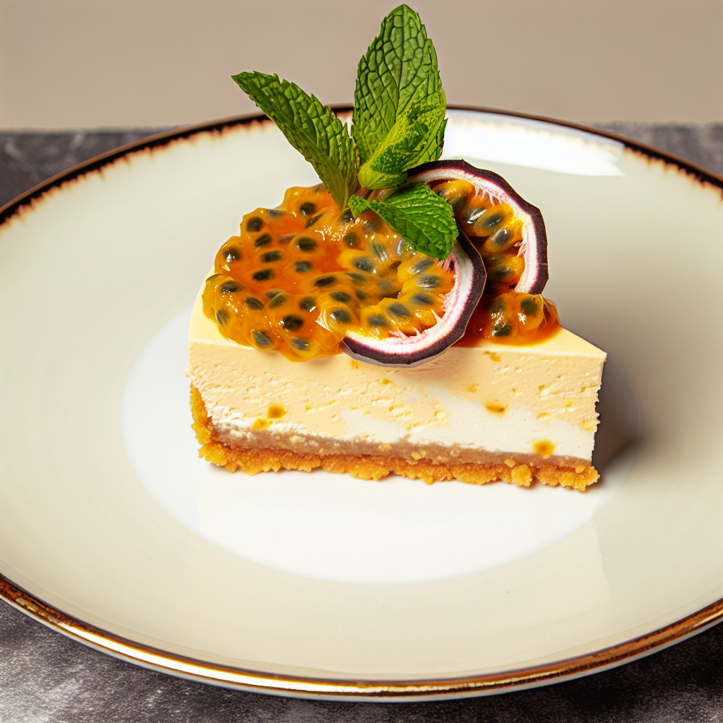 Cheesecake al Frutto della Passione: Ricetta Fresca e Golosa 1 Cheesecake al Frutto della Passione: Ricetta Fresca e Golosa