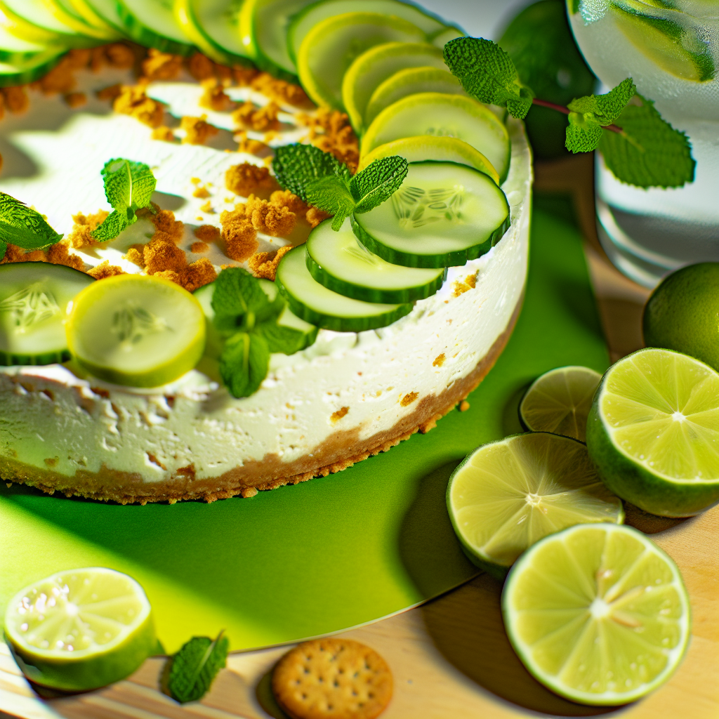 Ricetta della Cheesecake al Gin Tonic: Un Dolce Fresco e Innovativo 1 Ricetta della Cheesecake al Gin Tonic: Un Dolce Fresco e Innovativo