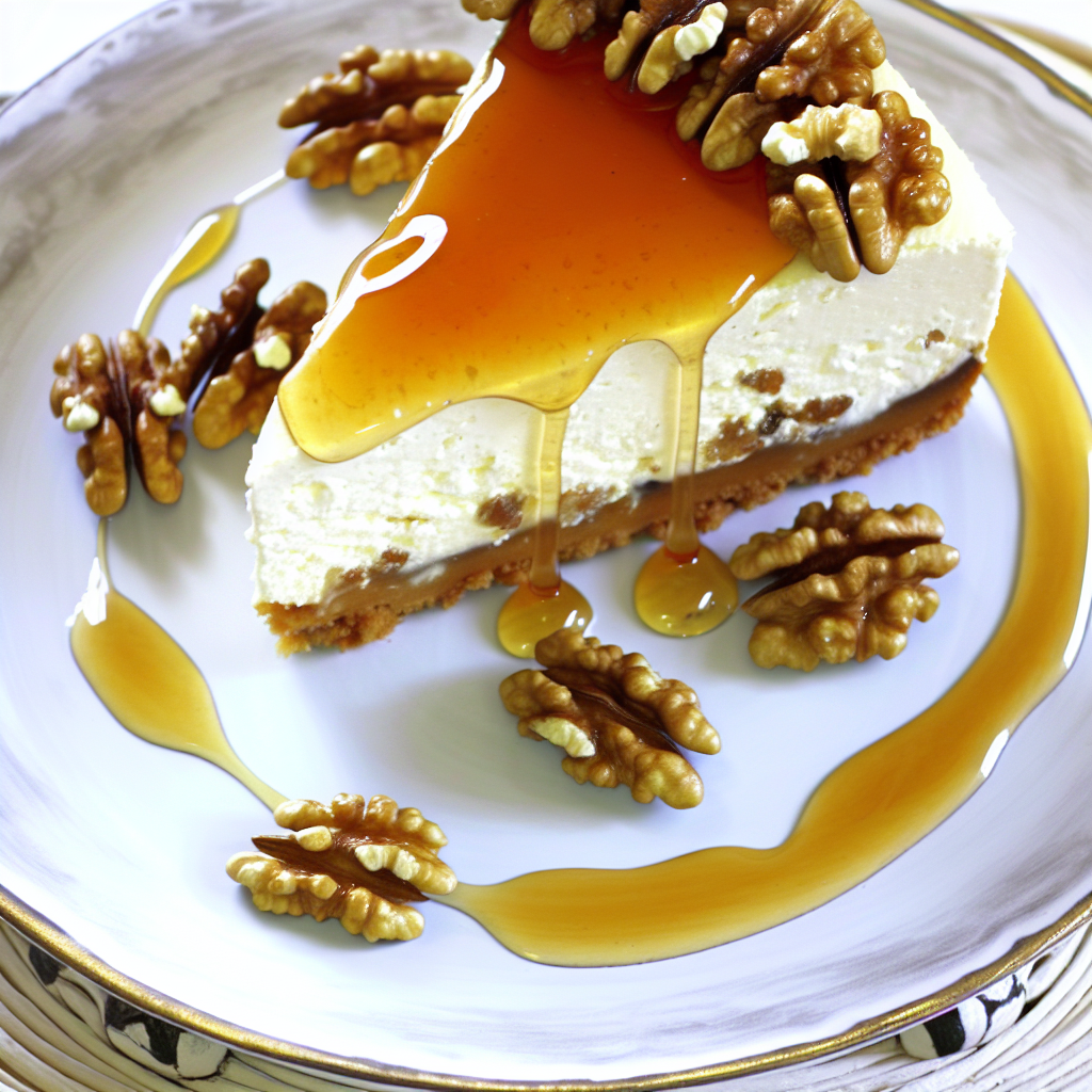 Cheesecake al Miele e Noci: Un Dolce Delizioso da Provare! 1 Cheesecake al Miele e Noci: Un Dolce Delizioso da Provare!