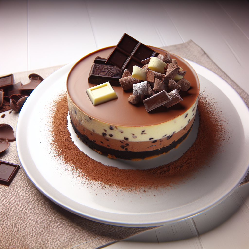 Ricetta della Cheesecake al Triplo Cioccolato: Un Dessert Irresistibile 1 Ricetta della Cheesecake al Triplo Cioccolato: Un Dessert Irresistibile
