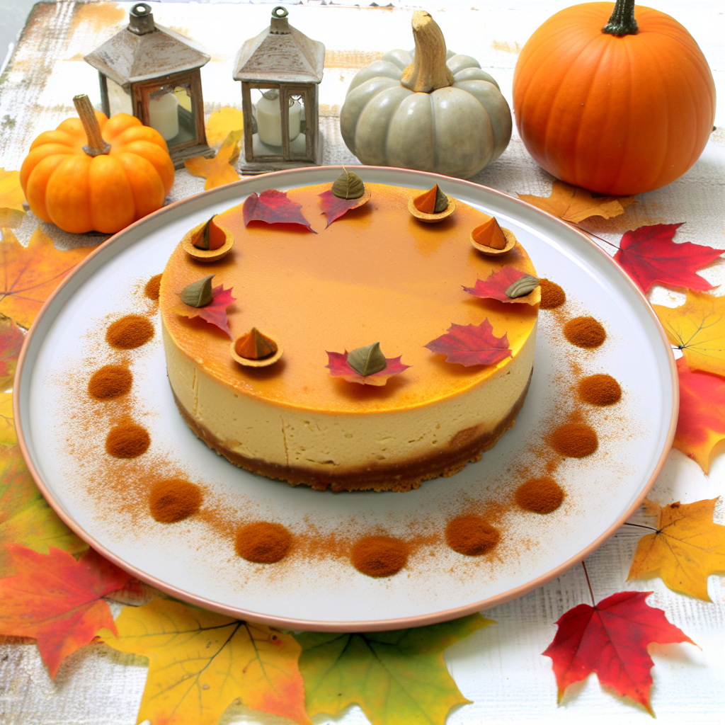 Cheesecake alla Zucca: La Ricetta Perfetta per l'Autunno 1 Cheesecake alla Zucca: La Ricetta Perfetta per l'Autunno
