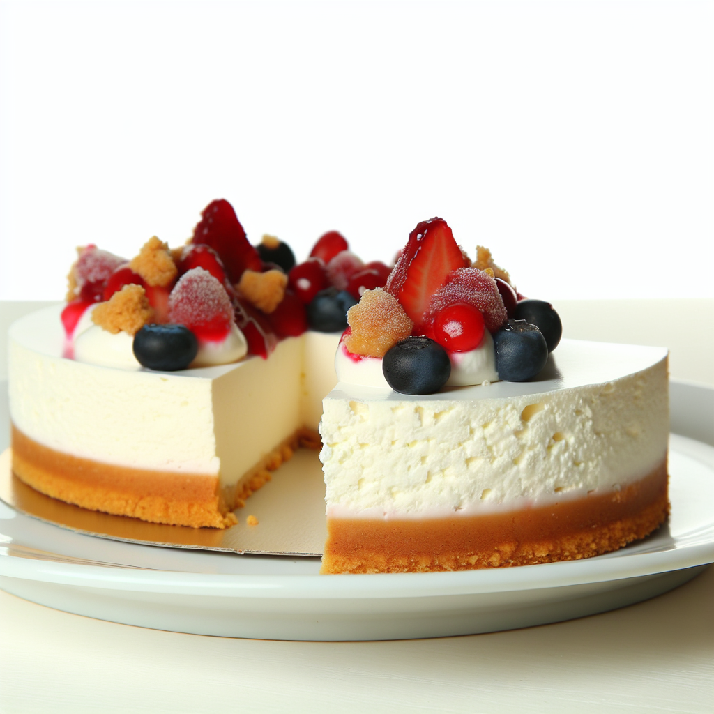 Cheesecake Light con Ricotta: Delizia Sottile per gli Amanti del Gusto 1 Cheesecake Light con Ricotta: Delizia Sottile per gli Amanti del Gusto