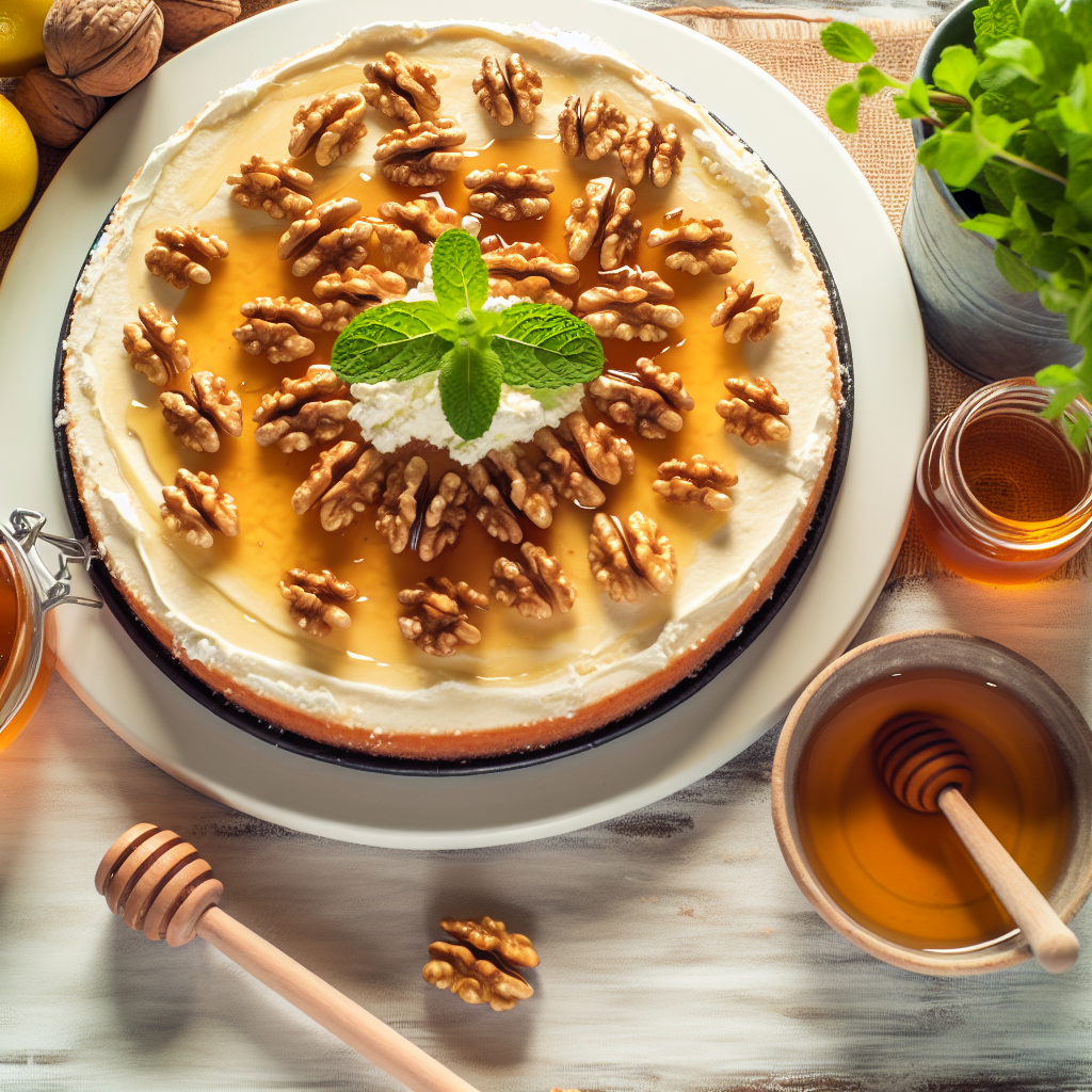 Deliziosa Cheesecake Greca con Mizithra: La Ricetta Tradizionale da Provare 1 Deliziosa Cheesecake Greca con Mizithra: La Ricetta Tradizionale da Provare
