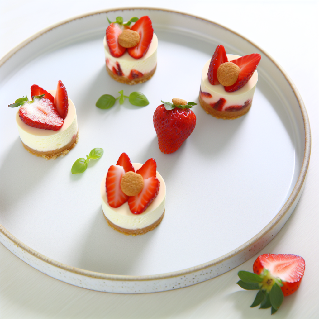 Mini Cheesecake alla Fragola: Ricetta Facile e Gustosa 1 Mini Cheesecake alla Fragola: Ricetta Facile e Gustosa