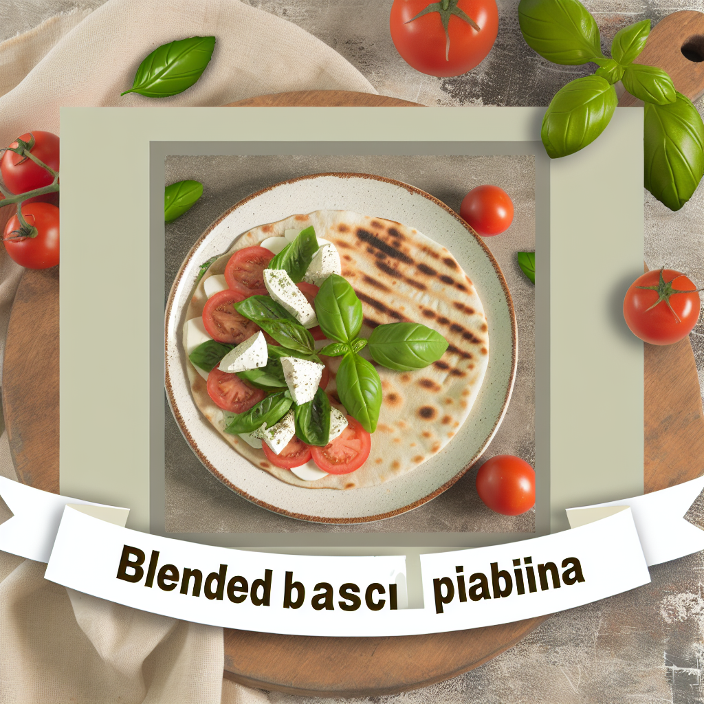 "Deliziosa Piadina al Basilico Frullato: Ricetta Facile e Veloce" 1 "Deliziosa Piadina al Basilico Frullato: Ricetta Facile e Veloce"