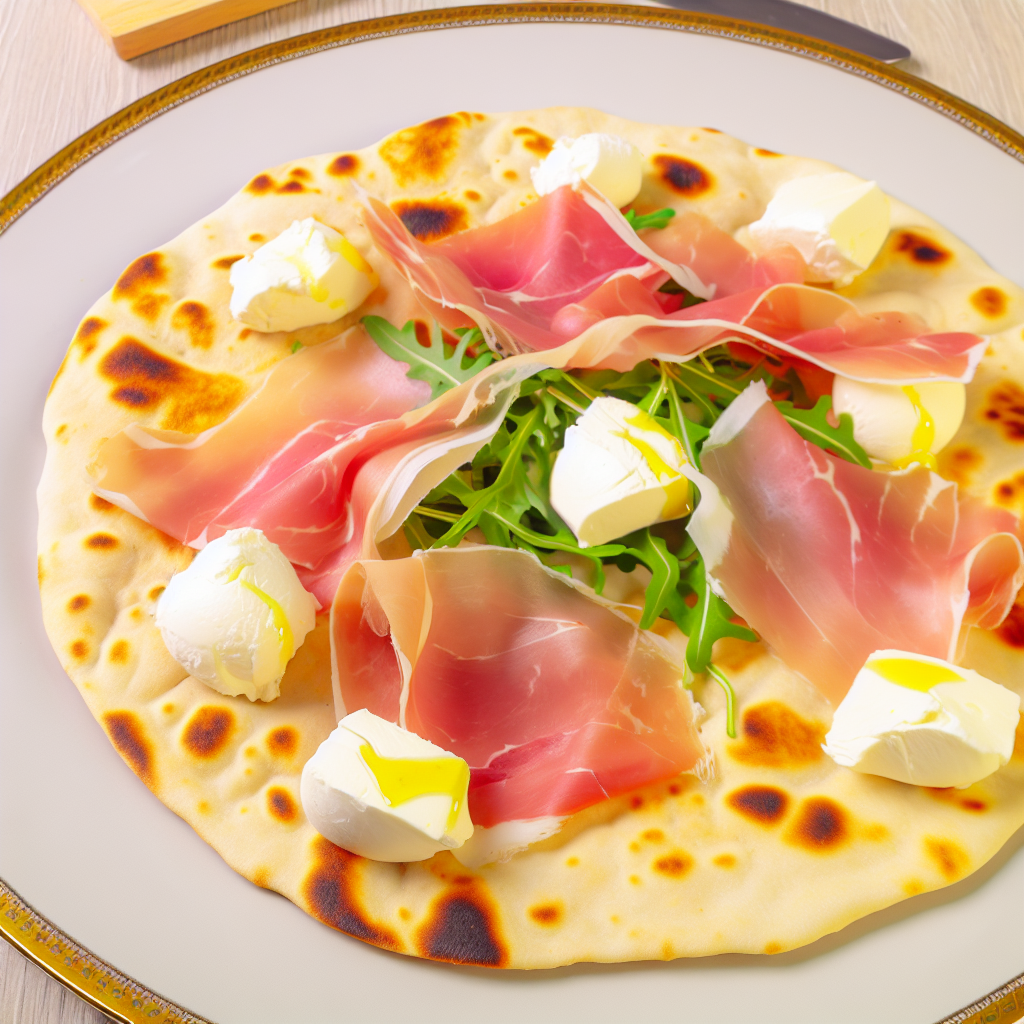 Piadina al Burro Chiarificato: Ricetta Facile e Gustosa da Provare 1 Piadina al Burro Chiarificato: Ricetta Facile e Gustosa da Provare