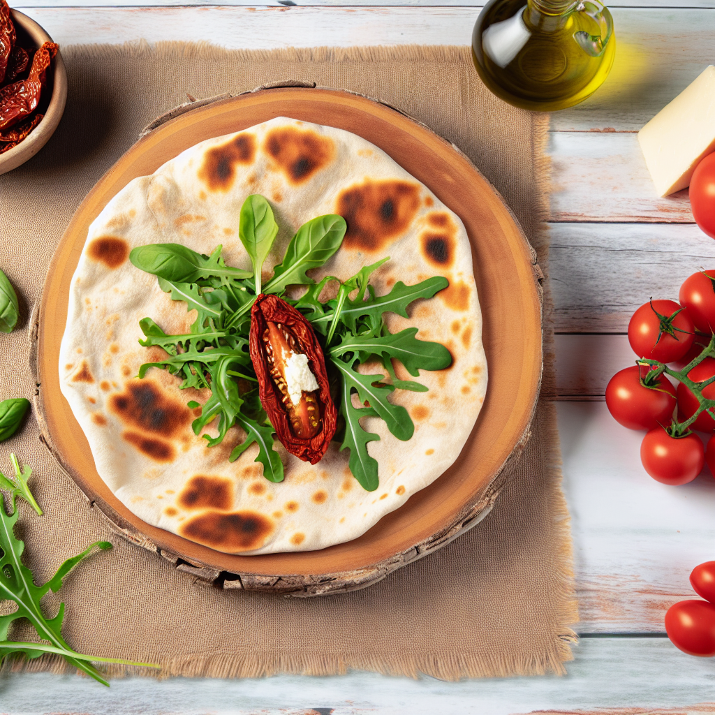 Piadina al Pomodoro Secco: Ricetta Semplice e Gustosa per un Piatto Estivo 1 Piadina al Pomodoro Secco: Ricetta Semplice e Gustosa per un Piatto Estivo