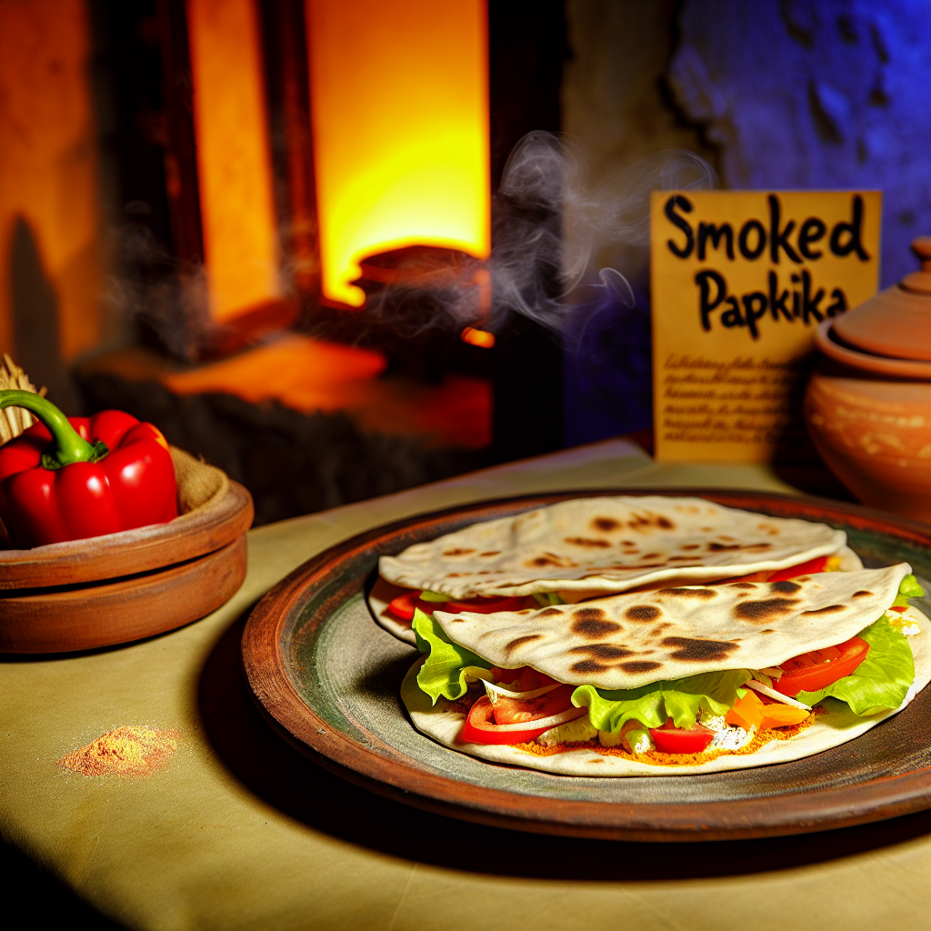 Piadina alla Paprika Affumicata: Ricetta Facile e Gustosa 1 Piadina alla Paprika Affumicata: Ricetta Facile e Gustosa