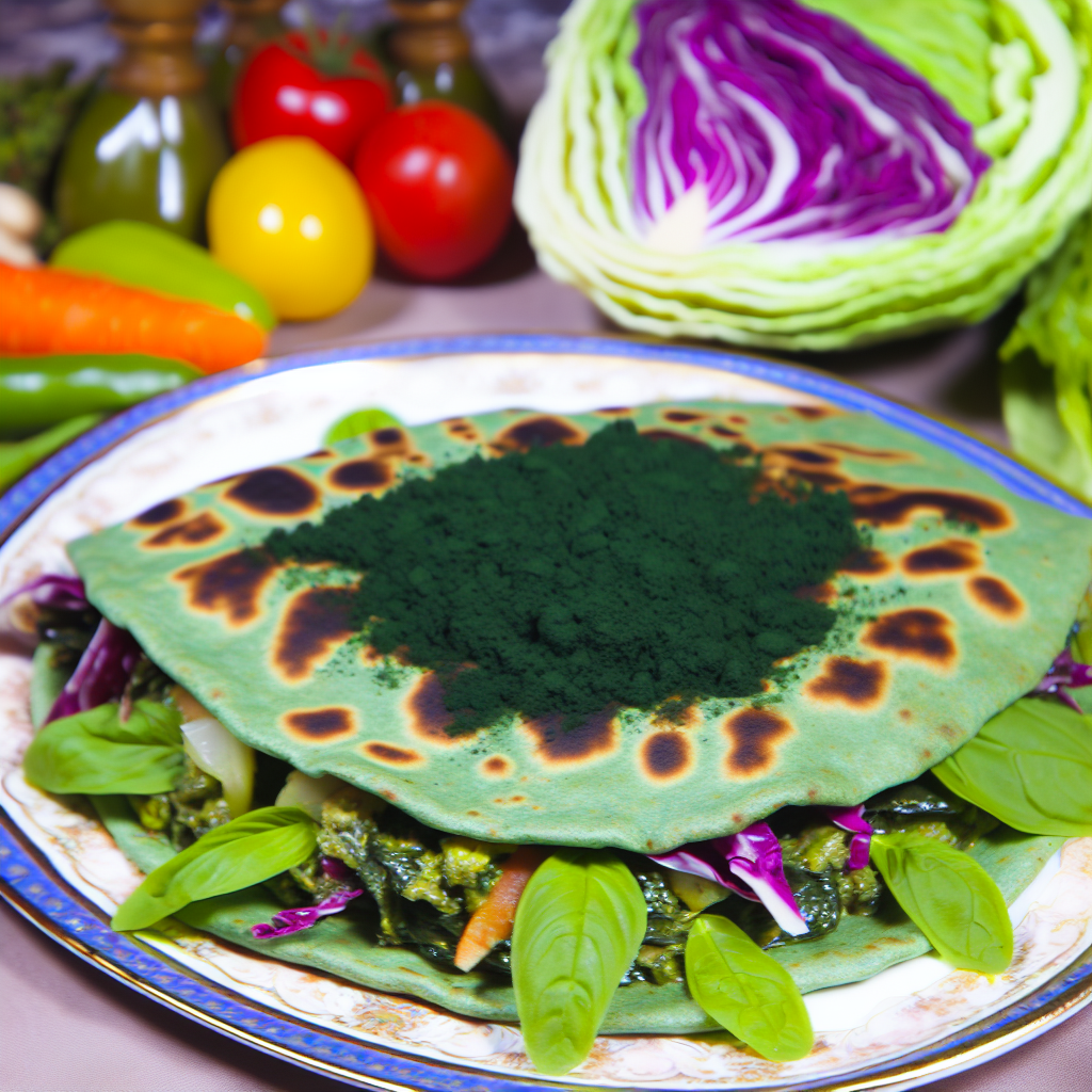 Piadina Gourmet: Scopri la Ricetta con Alga Spirulina per un Pasto Salutare e Sfizioso! 1 Piadina Gourmet: Scopri la Ricetta con Alga Spirulina per un Pasto Salutare e Sfizioso!