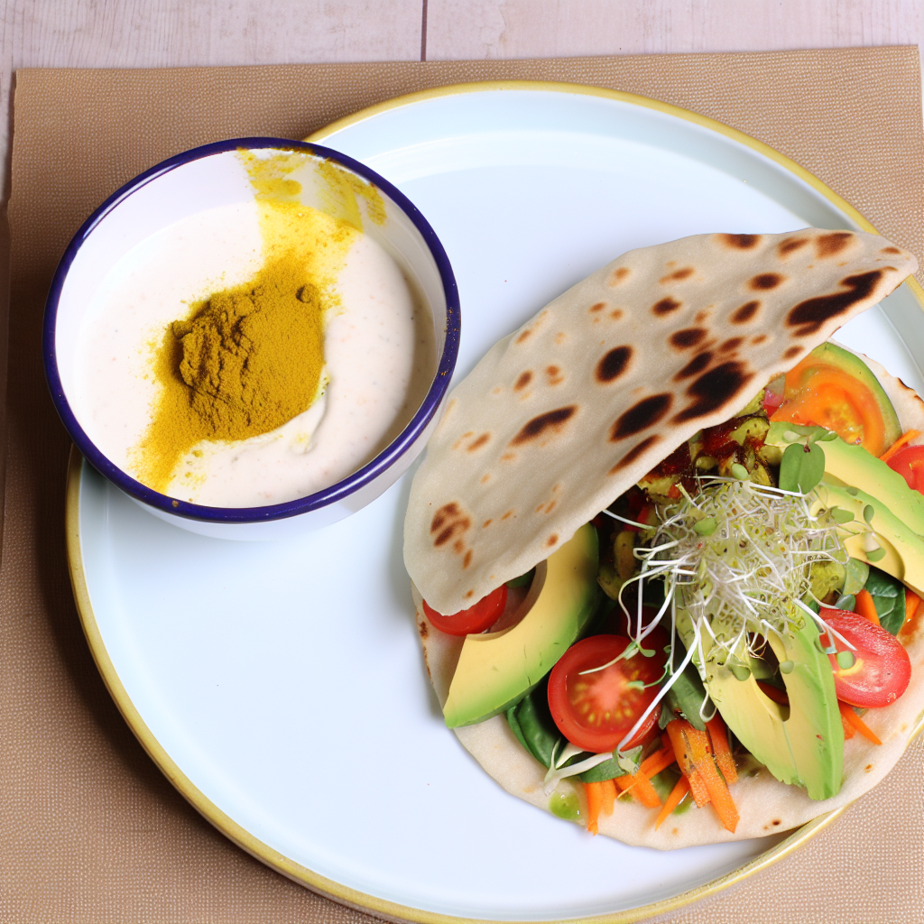 Piadina Gourmet: Ricetta Facile con Latte di Cocco e Curcuma 1 Piadina Gourmet: Ricetta Facile con Latte di Cocco e Curcuma