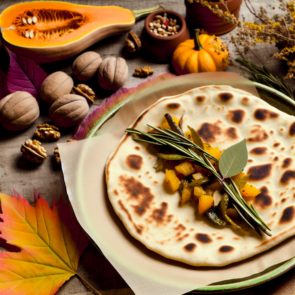 Piadina alla Zucca: Ricetta Facile e Golosa per un Gusto Autunnale 1 Piadina alla Zucca: Ricetta Facile e Golosa per un Gusto Autunnale