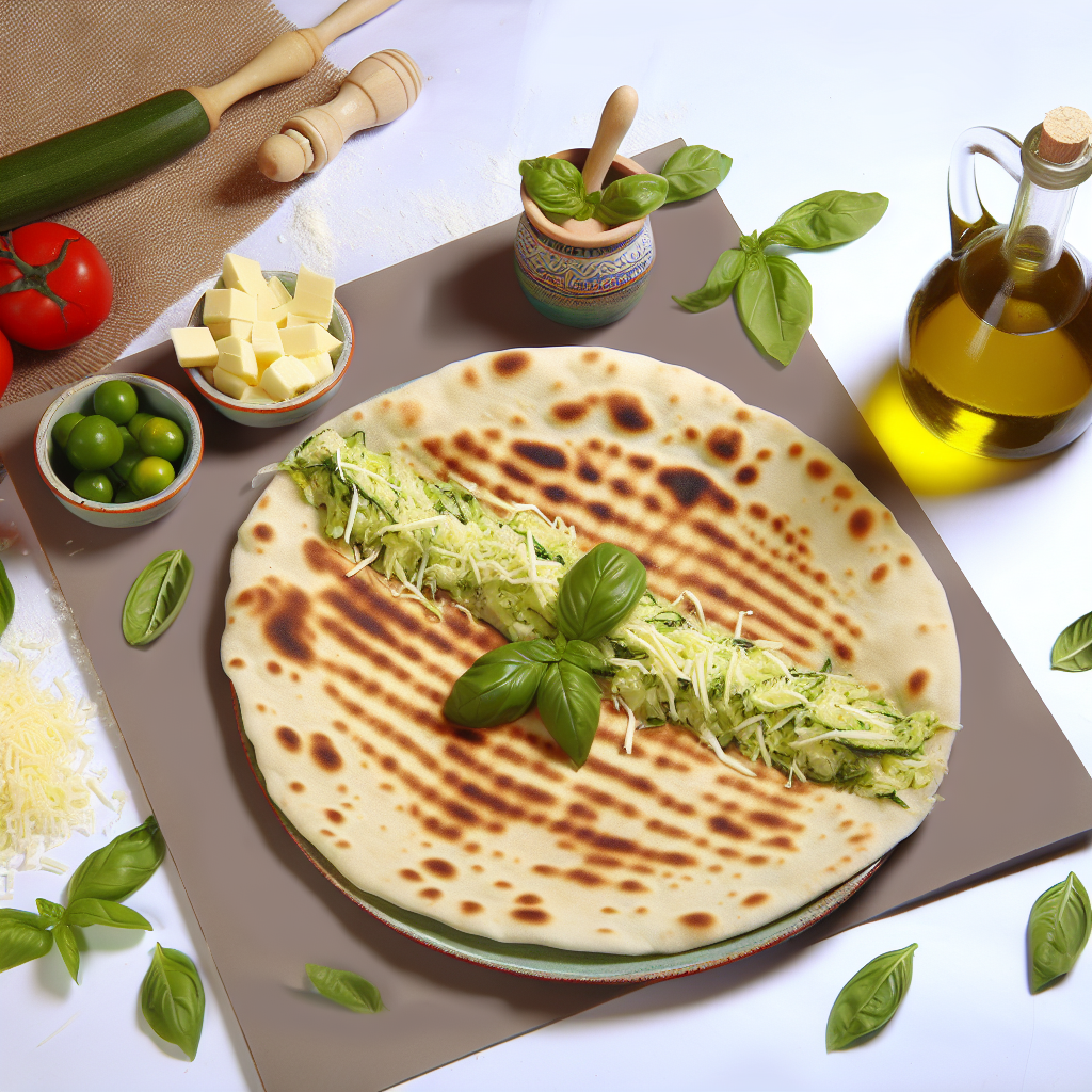 Piadina Gourmet: La Ricetta Perfetta con Zucchine Grattugiate 1 Piadina Gourmet: La Ricetta Perfetta con Zucchine Grattugiate