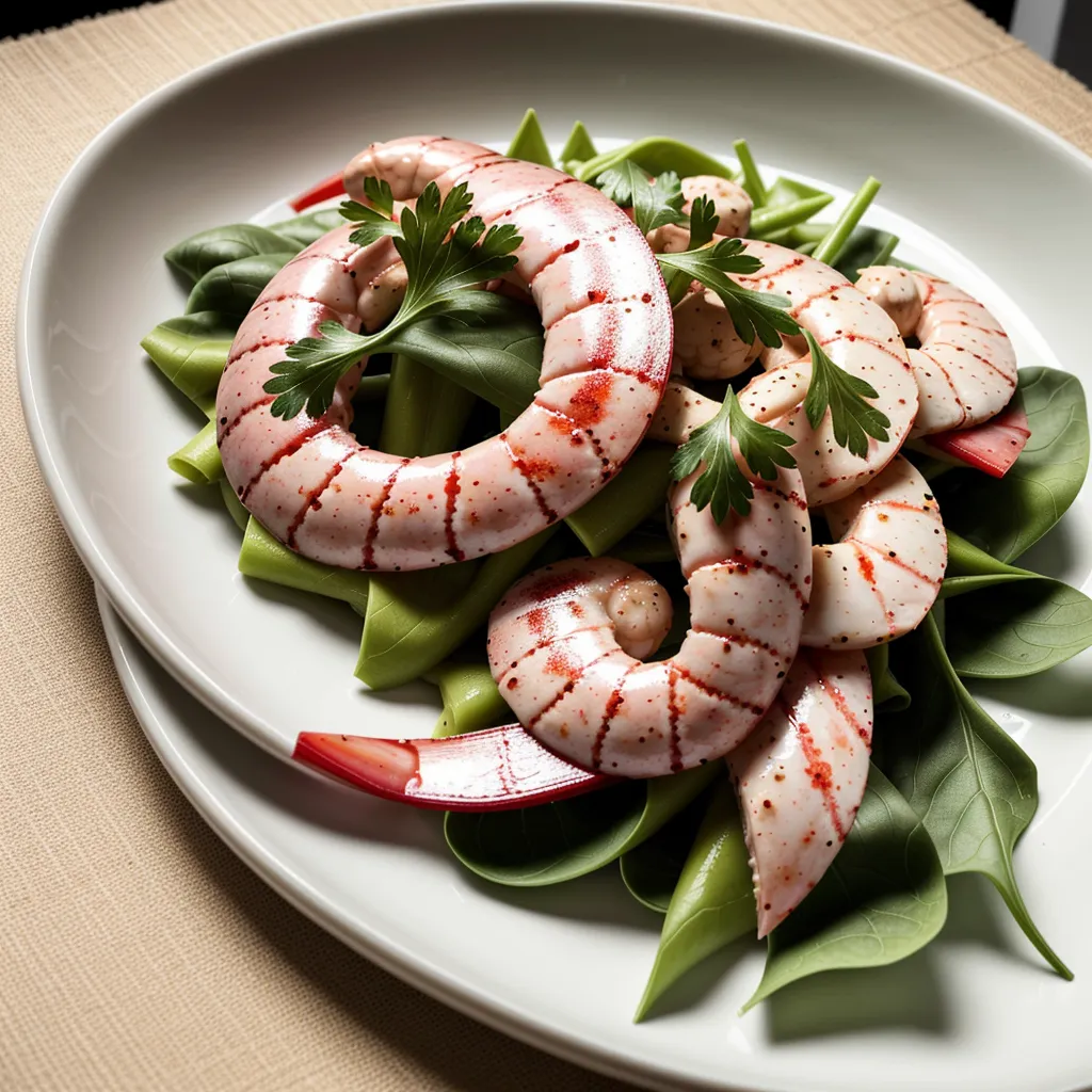 Ricetta Gamberi al Tè Verde e Sale Vanigliato: Un Esplosione di Sapori Orientali 1 foodblog 1749031370