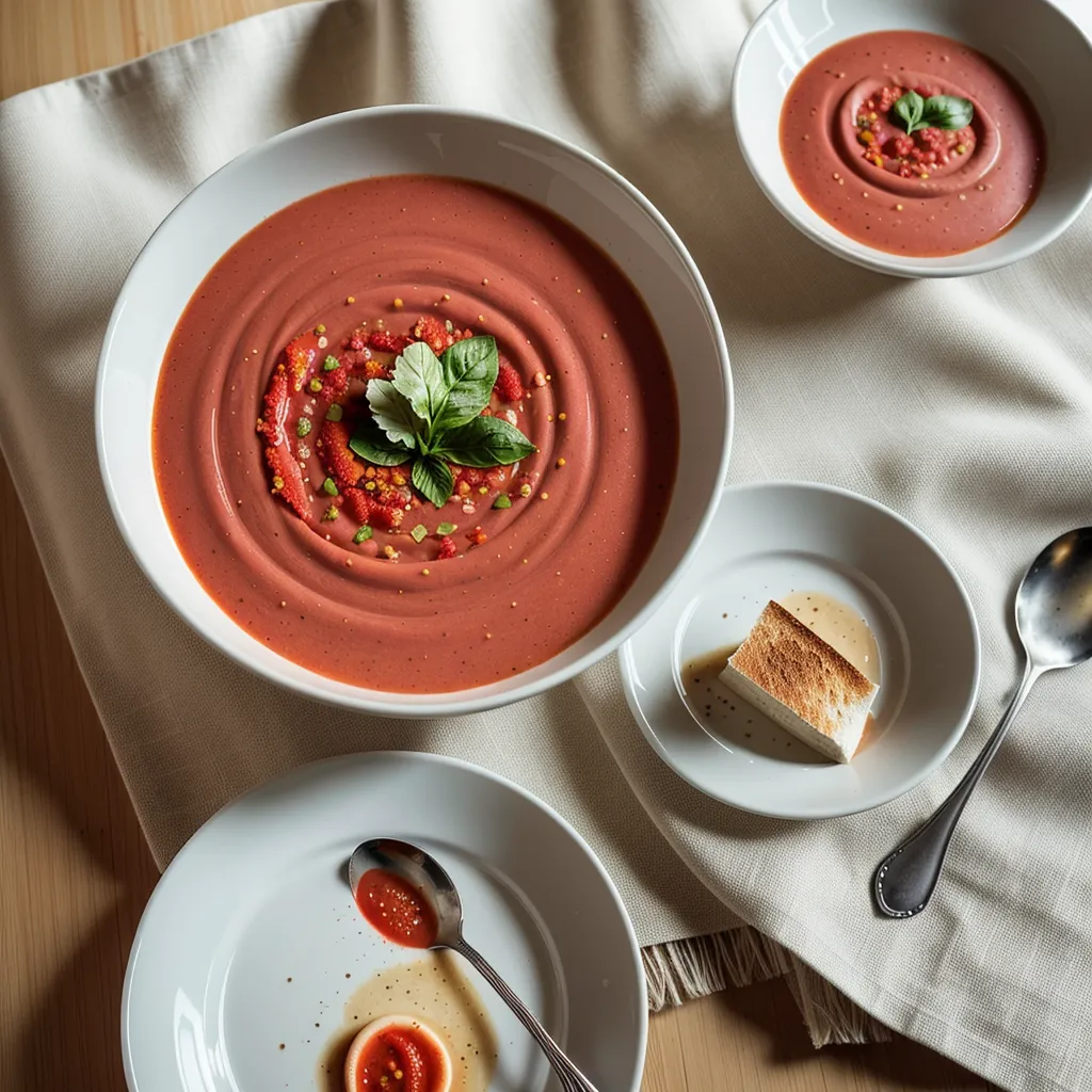 Ricetta Gazpacho Bianco alle Mandorle: Fresco, Cremoso e Deliziosamente Mediterraneo 1 foodblog 1749032613