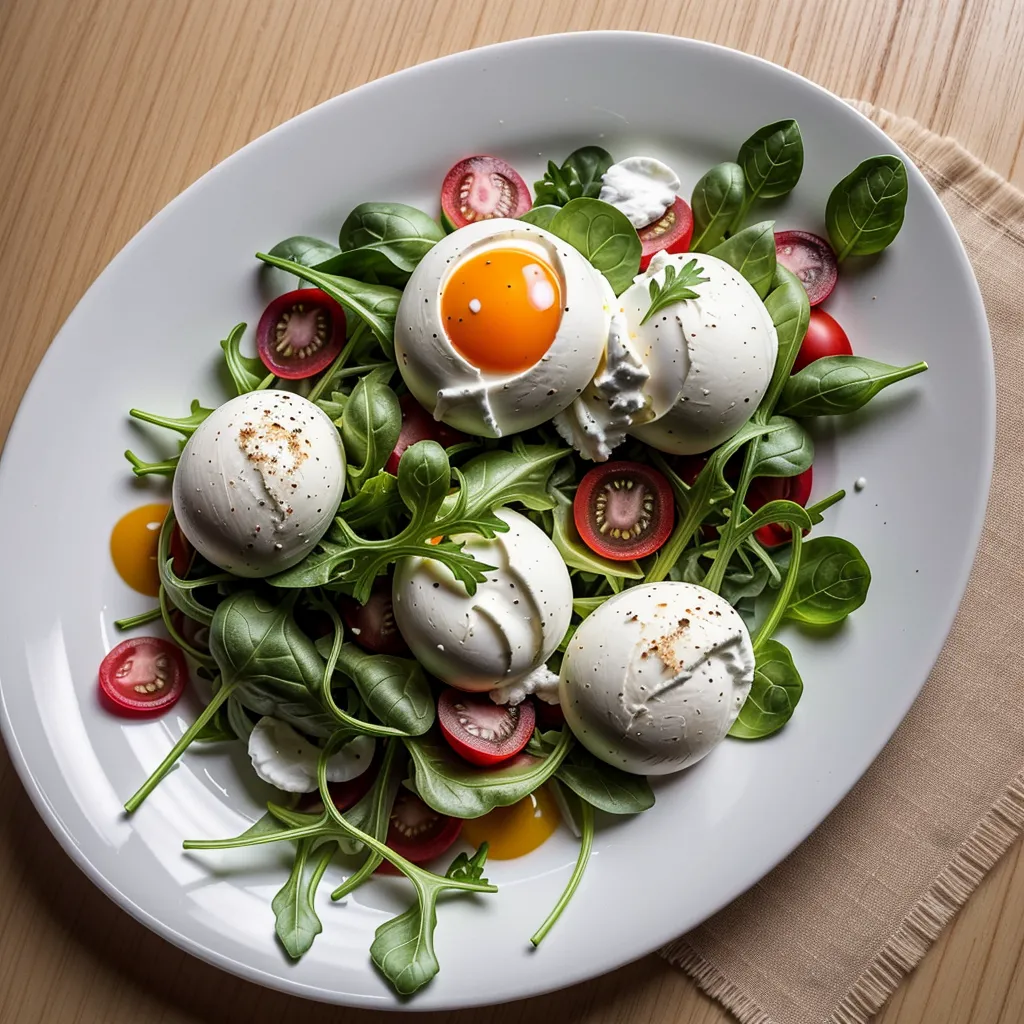 Ricetta Estiva: Insalata di Rucola, Pesche e Burrata - Un'esplosione di Sapori! 1 foodblog 1749033198