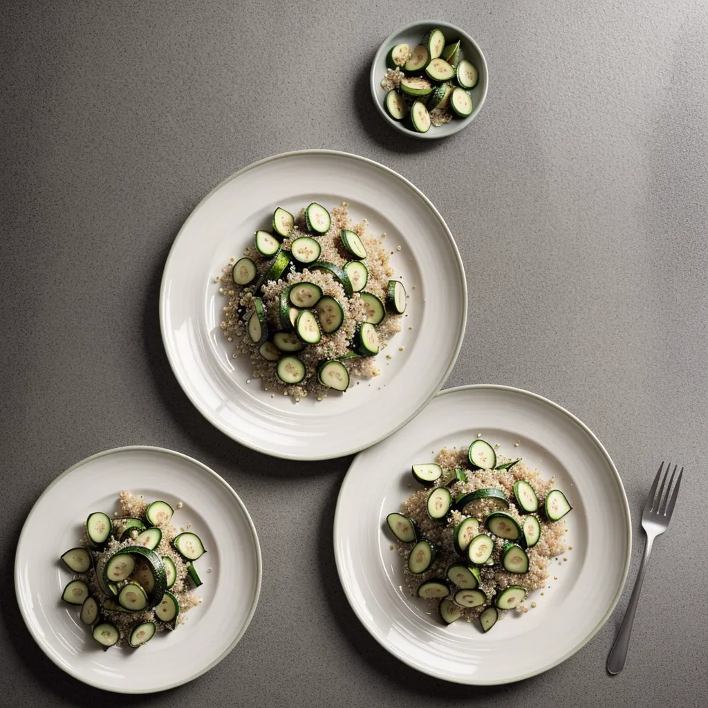 Ricetta Insalata Tiepida di Quinoa e Zucchine: Leggera e Deliziosa! 1 foodblog 1749061832