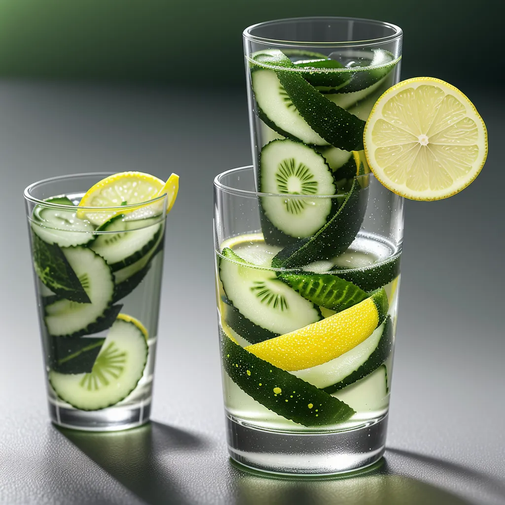 Ricetta Acqua Detox: Limone, Zenzero e Cetriolo per una Freschezza Invincibile! 1 foodblog 1749116487