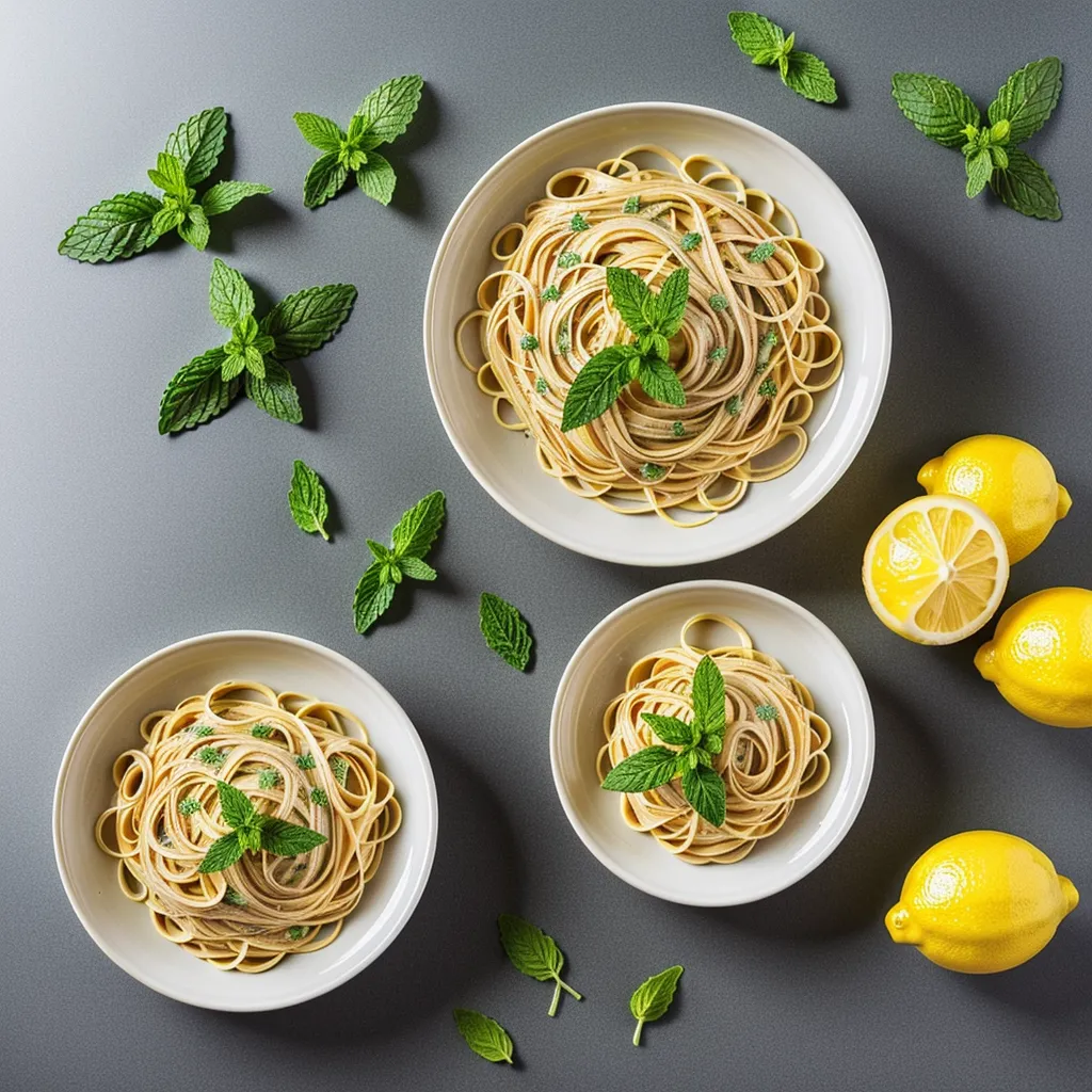 Ricetta Linguine al Limone e Menta: un piatto estivo fresco e leggero 1 foodblog 1749160566