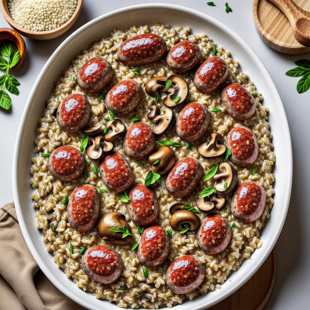 Ricetta Risotto Salsiccia e Funghi: Un Capolavoro Autunnale da Gustare! 1 foodblog 1749163797