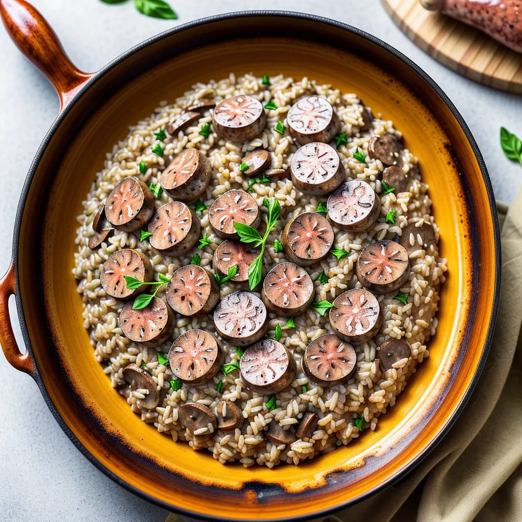 Ricetta Risotto ai Funghi e Salsiccia: Un Capolavoro Autunnale da Gustare! 1 foodblog 1749164909