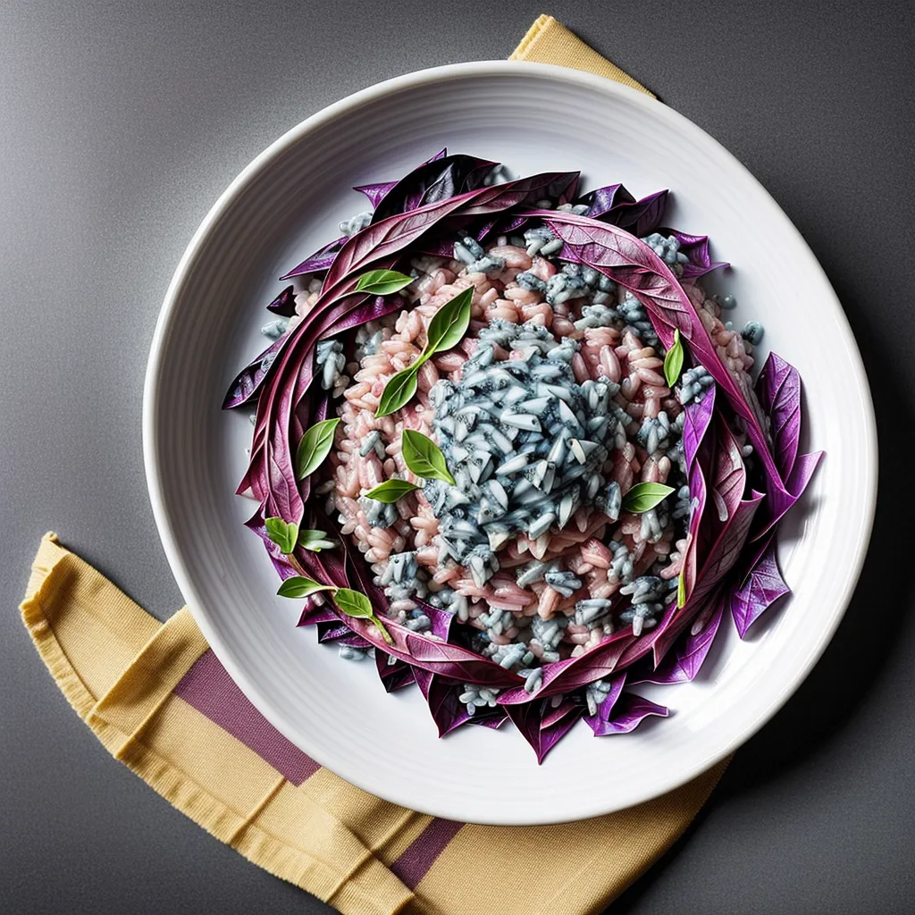 Ricetta Risotto al Radicchio e Gorgonzola: Un Capolavoro di Sapori Autunnali 1 foodblog 1749190897