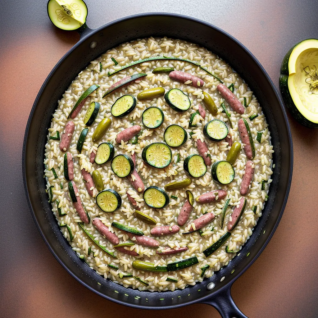Ricetta Risotto Salsiccia e Zucchine: Cremoso e Saporito! 1 foodblog 1749190964