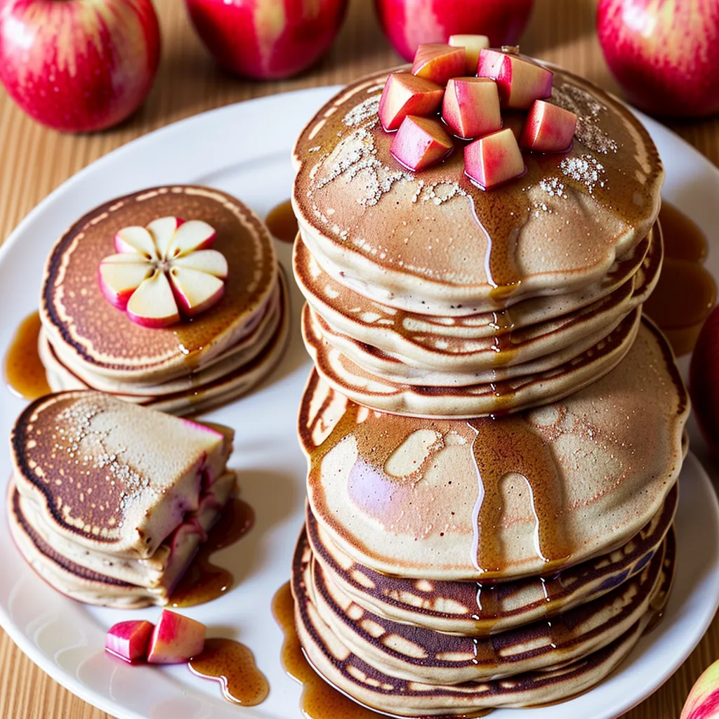 Ricetta Pancake alla Mela: Soffici e Deliziosi per una Colazione da Re! 1 foodblog 1749196770