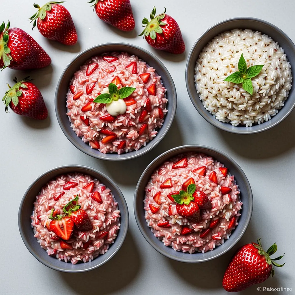 Ricetta Risotto alla Fragola: Un'Esplosione di Gusto Primavera-Estate 1 foodblog 1749197726