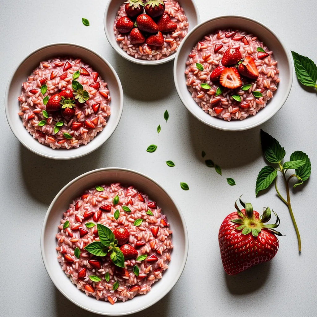 Ricetta Risotto alle Fragole: Un'esplosione di Gusto Primavera-Estate 1 foodblog 1749197801
