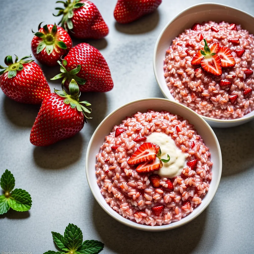 Ricetta Risotto alle Fragole: Un'Esplosione di Gusto Inaspettata! 1 foodblog 1749197876