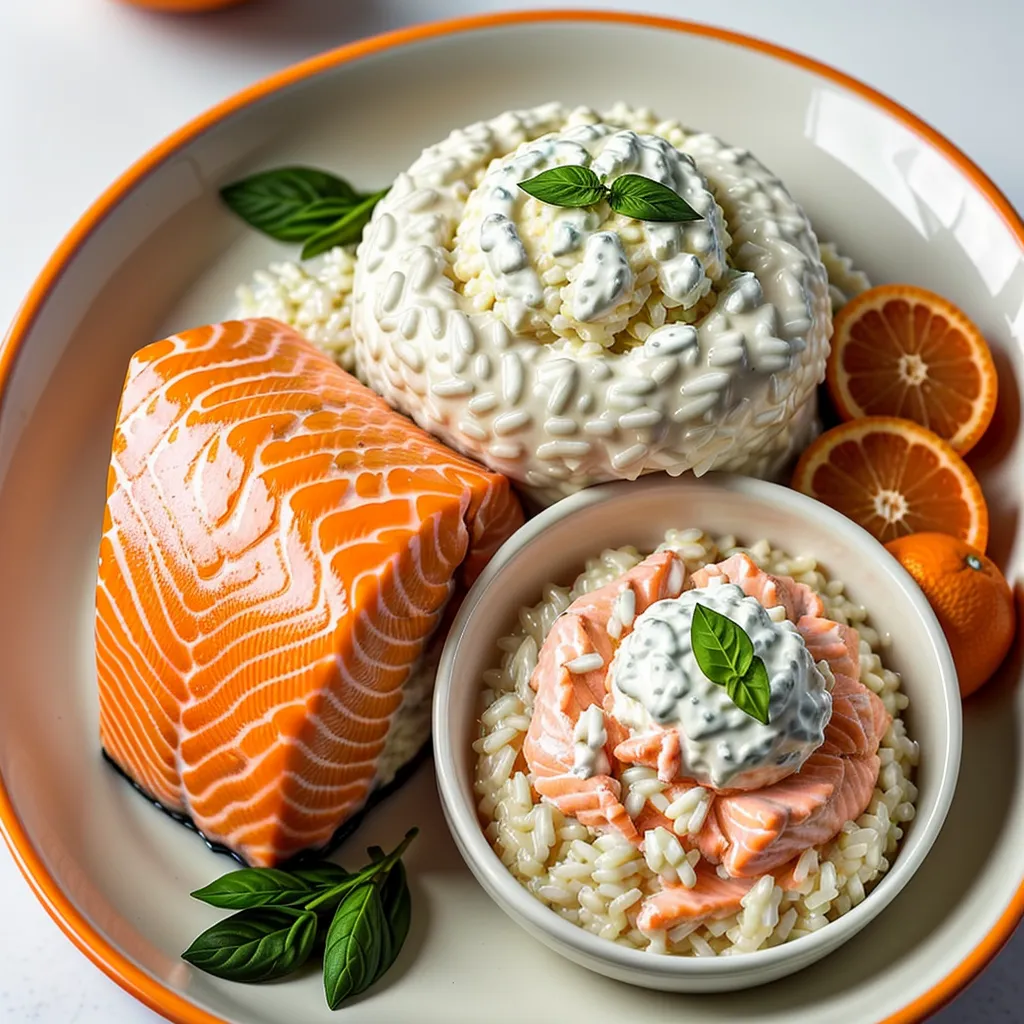 Ricetta Risotto al Salmone e Philadelphia: Un Primo Delizioso e Cremoso 1 foodblog 1749202205