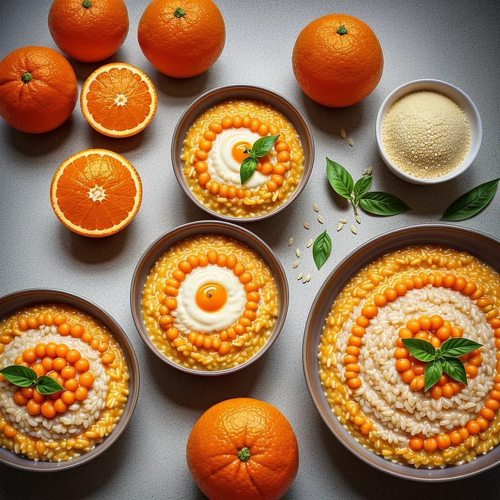 Ricetta Risotto all'Arancia: Un'esplosione di Gusto Mediterraneo! 1 foodblog 1749202478