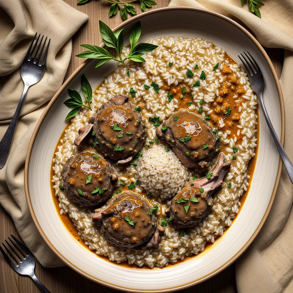 Risotto all'Ossobuco: Ricetta Tradizionale Milanese Perfetta per un Pranzo Speciale 1 foodblog 1749203083